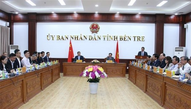 Provincia vietnamita fortalece conexión comercial con empresas chinas ảnh 1 Provincia vietnamita fortalece conexión comercial con empresas chinas ảnh 1