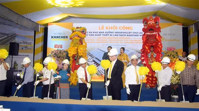  Inician construcción de fábrica para grupo alemán en provincia vietnamita ảnh 1
