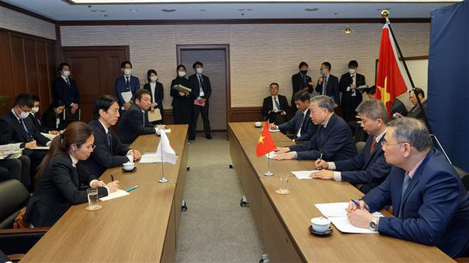 Vietnam y Japón acuerdan cooperar en lucha contra el crimen ảnh 2 Vietnam y Japón acuerdan cooperar en lucha contra el crimen ảnh 2
