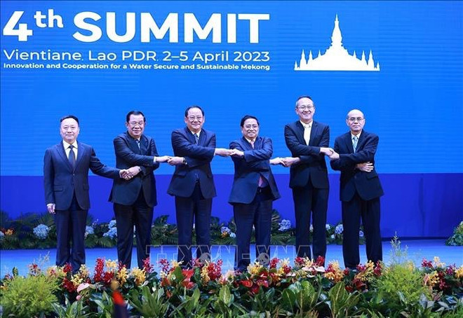Emiten declaración conjunta de la IV Cumbre de la Comisión del Río Mekong ảnh 1 Emiten declaración conjunta de la IV Cumbre de la Comisión del Río Mekong ảnh 1