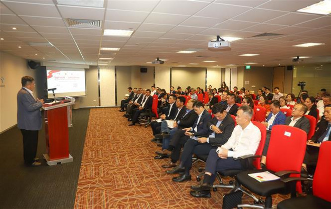 Vietnam y Singapur buscan oportunidades de cooperación en logística ảnh 1 Vietnam y Singapur buscan oportunidades de cooperación en logística ảnh 1