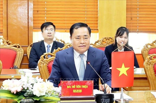 Fortalecen cooperación entre localidades de Vietnam y China ảnh 1 Fortalecen cooperación entre localidades de Vietnam y China ảnh 1