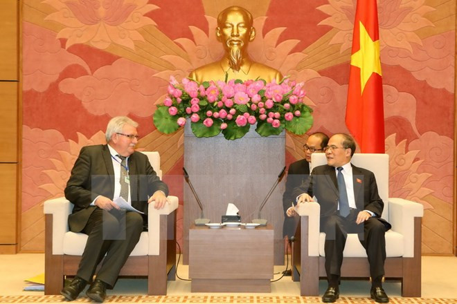 Parlamento vietnamita dispuesto a consolidar lazos con PE ảnh 1 Parlamento vietnamita dispuesto a consolidar lazos con PE ảnh 1