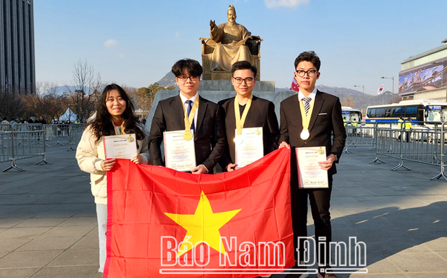 Triunfan alumnos vietnamitas en Olimpiada Mundial de Creatividad e Invención ảnh 1 Triunfan alumnos vietnamitas en Olimpiada Mundial de Creatividad e Invención ảnh 1