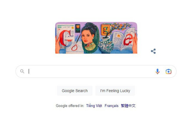 Google honra a Suong Nguyen Anh, la primera editora en jefe de Vietnam ảnh 1 Google honra a Suong Nguyen Anh, la primera editora en jefe de Vietnam ảnh 1