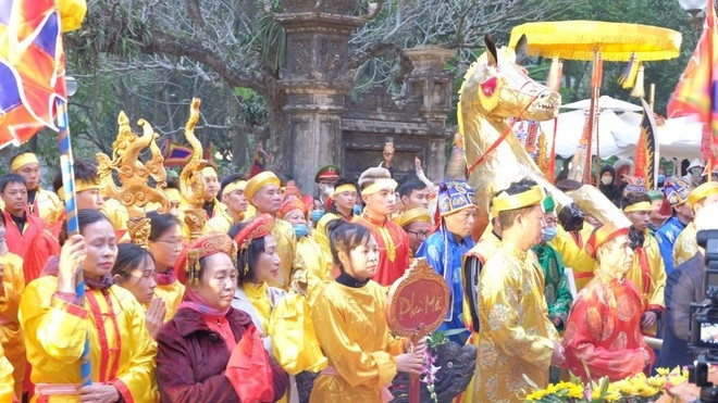 Hanoi: la temporada de festivales de primavera vuelve a ser vibrante ảnh 1 Hanoi: la temporada de festivales de primavera vuelve a ser vibrante ảnh 1
