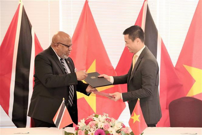 Vietnam y Trinidad & Tobago establecen relaciones diplomáticas ảnh 1 Vietnam y Trinidad & Tobago establecen relaciones diplomáticas ảnh 1