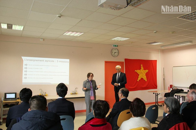 Vietnam y Francia intensifican formación agrícola ảnh 1 Vietnam y Francia intensifican formación agrícola ảnh 1