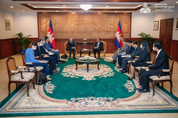 Camboya y Francia promueven colaboración bilateral en todos los campos ảnh 1 Camboya y Francia promueven colaboración bilateral en todos los campos ảnh 1