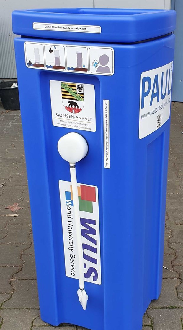Alemania dona purificadores de agua a escuelas en zonas apartadas de Vietnam ảnh 2 Alemania dona purificadores de agua a escuelas en zonas apartadas de Vietnam ảnh 2