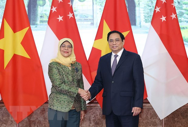 Elevan nivel cooperativo de Vietnam con Singapur y Brunei ảnh 1 Elevan nivel cooperativo de Vietnam con Singapur y Brunei ảnh 1