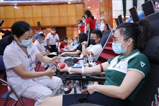 Efectuarán en Hanoi festival de donación de sangre “Primavera Roja” ảnh 1  Efectuarán en Hanoi festival de donación de sangre “Primavera Roja” ảnh 1