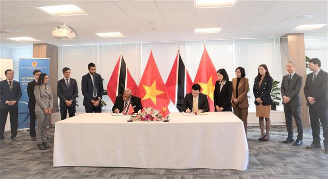 Vietnam y Trinidad & Tobago establecen relaciones diplomáticas ảnh 2 Vietnam y Trinidad & Tobago establecen relaciones diplomáticas ảnh 2