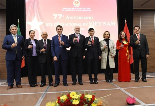 Celebran en México Día Nacional de Vietnam con vista hacia nexos integrales ảnh 1 Celebran en México Día Nacional de Vietnam con vista hacia nexos integrales ảnh 1