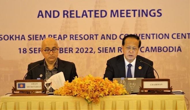 Concluyen Reunión de Ministros de Economía de ASEAN y citas anexas ảnh 1 Concluyen Reunión de Ministros de Economía de ASEAN y citas anexas ảnh 1