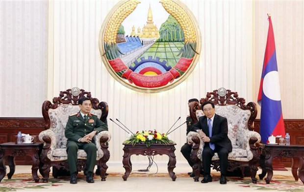 Vietnam atesora nexos especiales con Laos, afirma ministro de Defensa Nacional ảnh 2 Vietnam atesora nexos especiales con Laos, afirma ministro de Defensa Nacional ảnh 2