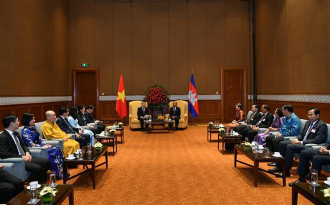 Parlamentarios de Vietnam y Camboya intensifican intercambio de experiencias ảnh 1 Parlamentarios de Vietnam y Camboya intensifican intercambio de experiencias ảnh 1