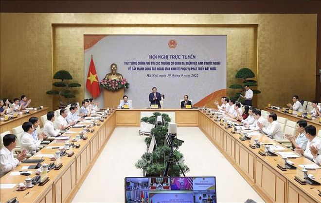 Exhortan a promover diplomacia económica para favorecer progreso de Vietnam ảnh 1 Exhortan a promover diplomacia económica para favorecer progreso de Vietnam ảnh 1