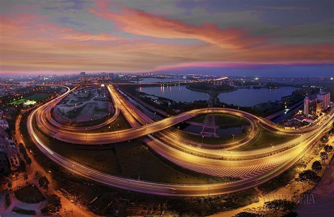 Hanoi cada día más moderna después de ampliación de demarcación administrativa ảnh 1