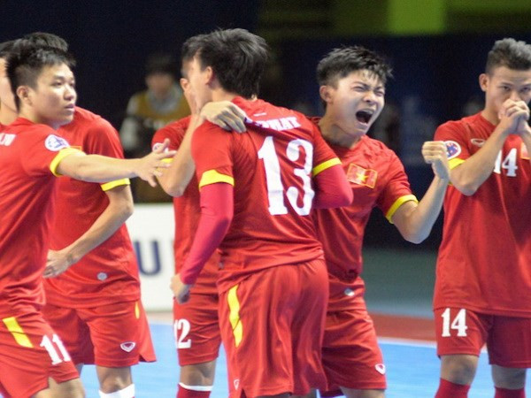 Vietnam gana por primera vez boleto a Copa Mundial de futsal ảnh 1