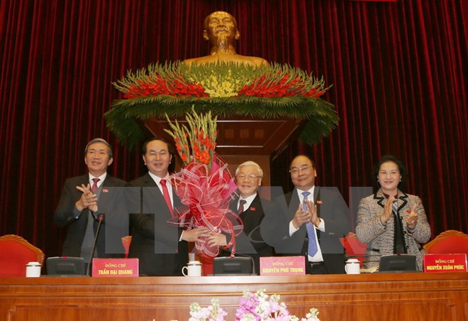 Líderes mundiales felicitan al secretario general del PCV por su reelección ảnh 1 Líderes mundiales felicitan al secretario general del PCV por su reelección ảnh 1