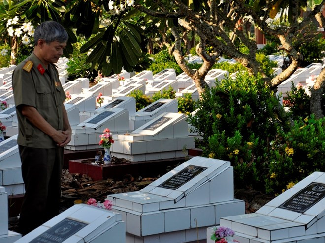 Repatriados restos de combatientes vietnamitas caídos en Camboya ảnh 1 Repatriados restos de combatientes vietnamitas caídos en Camboya ảnh 1