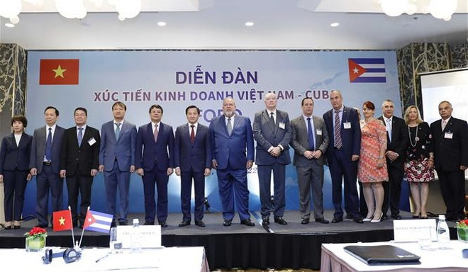 Vietnam y Cuba por lograr trasiego comercial de 500 millones de dólares ảnh 1 Vietnam y Cuba por lograr trasiego comercial de 500 millones de dólares ảnh 1