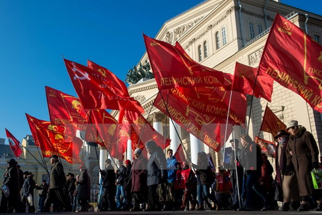 Celebran en Vietnam actividades en saludo al centenario de la Revolución de Octubre ảnh 1 Celebran en Vietnam actividades en saludo al centenario de la Revolución de Octubre ảnh 1