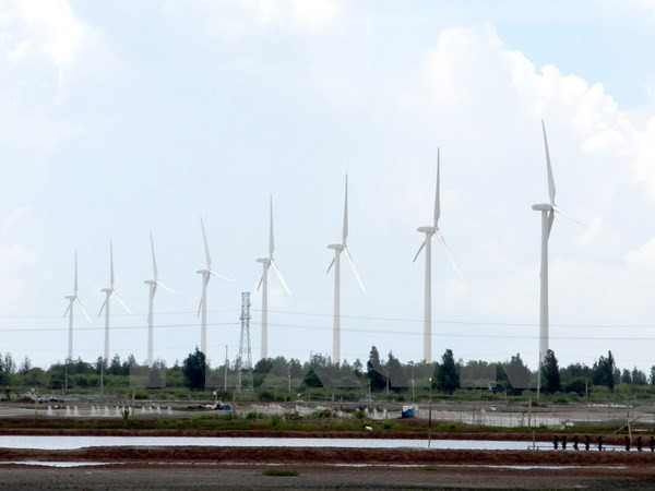 Inauguran nueva planta eólica en la provincia vietnamita de Bac Lieu ảnh 1 Inauguran nueva planta eólica en la provincia vietnamita de Bac Lieu ảnh 1