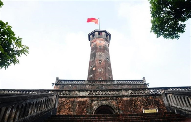 Arrancan en extremo sur construcción de “asta de bandera nacional de Hanoi” ảnh 2 Arrancan en extremo sur construcción de “asta de bandera nacional de Hanoi” ảnh 2