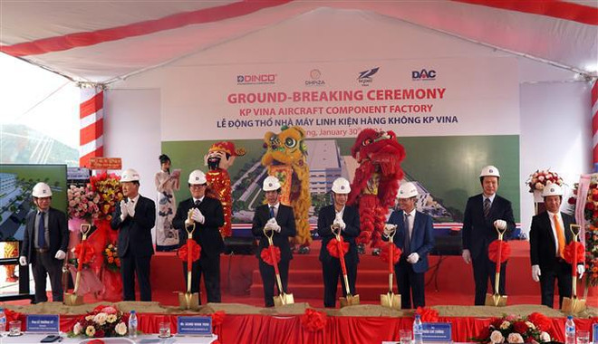 Construyen otra fábrica de componentes de aviación en Da Nang ảnh 1 Construyen otra fábrica de componentes de aviación en Da Nang ảnh 1