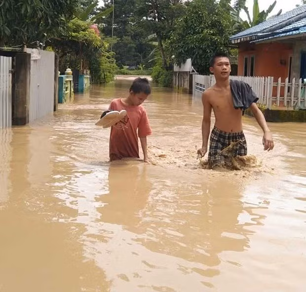 Indonesia se apresura a proporcionar ayuda humanitaria para inundaciones en sur de Sumatra ảnh 1