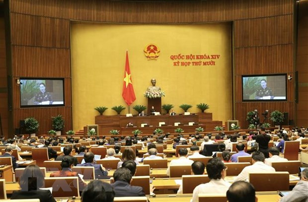 Diputados vietnamitas continúa debates sobre el desarrollo socioeconómico ảnh 1 Diputados vietnamitas continúa debates sobre el desarrollo socioeconómico ảnh 1
