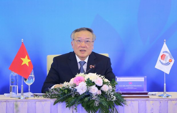Nguyen Hoa Binh elegido presidente del Consejo de Jefes de Justicia de ASEAN ảnh 1 Nguyen Hoa Binh elegido presidente del Consejo de Jefes de Justicia de ASEAN ảnh 1