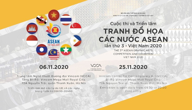 Presentarán en Vietnam obras gráficas de artistas de la ASEAN ảnh 1 Presentarán en Vietnam obras gráficas de artistas de la ASEAN ảnh 1