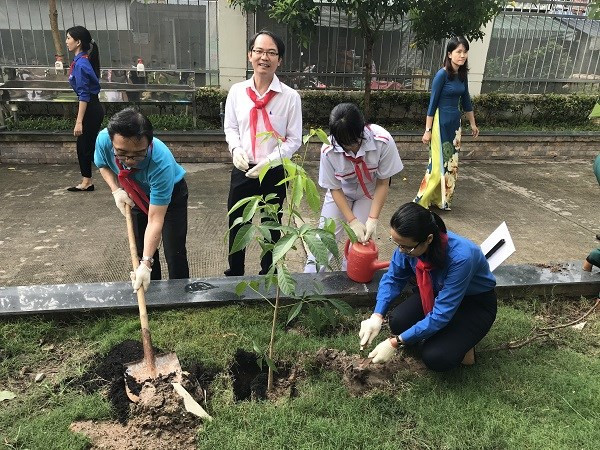Lanzan en Ciudad Ho Chi Minh campaña para estimular participación infantil en protección del entorno ảnh 1 Lanzan en Ciudad Ho Chi Minh campaña para estimular participación infantil en protección del entorno ảnh 1