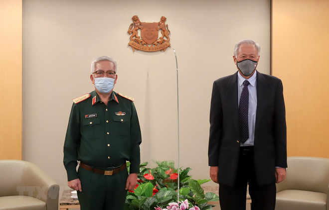 Efectúan Vietnam y Singapur diálogo sobre políticas de defensa ảnh 1 Efectúan Vietnam y Singapur diálogo sobre políticas de defensa ảnh 1