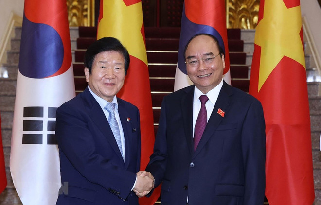 Vietnam aboga por elevar el intercambio comercial con Corea del Sur ảnh 1 Vietnam aboga por elevar el intercambio comercial con Corea del Sur ảnh 1
