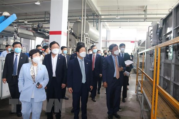 Delegación de Asamblea Nacional de Corea del Sur visita a empresas en Dong Nai ảnh 1 Delegación de Asamblea Nacional de Corea del Sur visita a empresas en Dong Nai ảnh 1