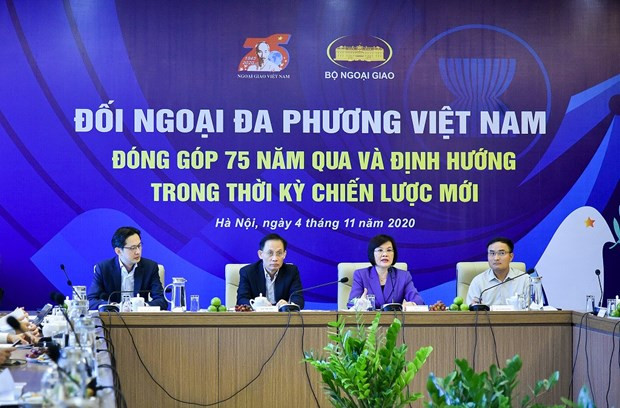 Efectúan seminario sobre diplomacia multilateral de Vietnam ảnh 1 Efectúan seminario sobre diplomacia multilateral de Vietnam ảnh 1
