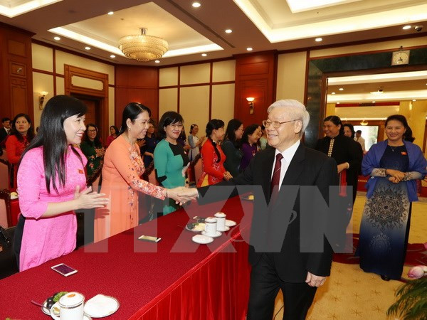 Máximo dirigente partidista reitera postura de favorecer avance de legisladoras ảnh 1 Máximo dirigente partidista reitera postura de favorecer avance de legisladoras ảnh 1