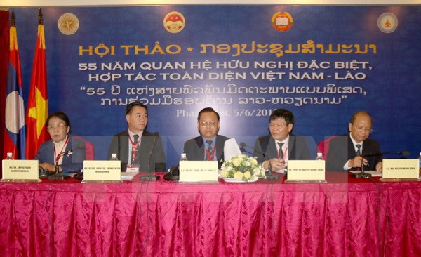 Pasan revista a más de medio siglo de relación tradicional entre Vietnam y Laos ảnh 1 Pasan revista a más de medio siglo de relación tradicional entre Vietnam y Laos ảnh 1