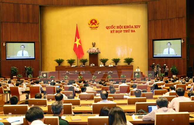 Parlamento vietnamita continúa debates sobre proyectos legales ảnh 1 Parlamento vietnamita continúa debates sobre proyectos legales ảnh 1