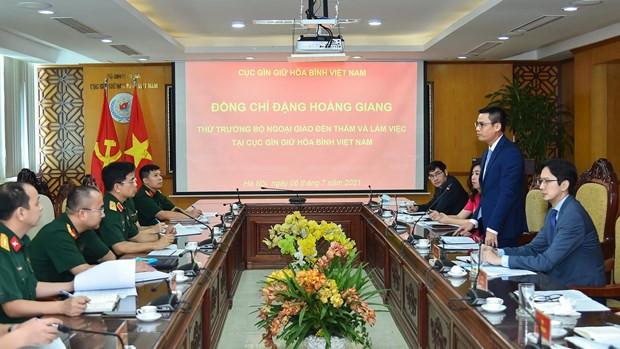 Empeñado Vietnam en incorporarse a actividades de mantenimiento de paz ảnh 2