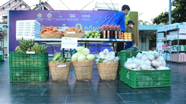 Supermercado de cero dong respalda a necesitados en Ciudad Ho Chi Minh ảnh 1 Supermercado de cero dong respalda a necesitados en Ciudad Ho Chi Minh ảnh 1