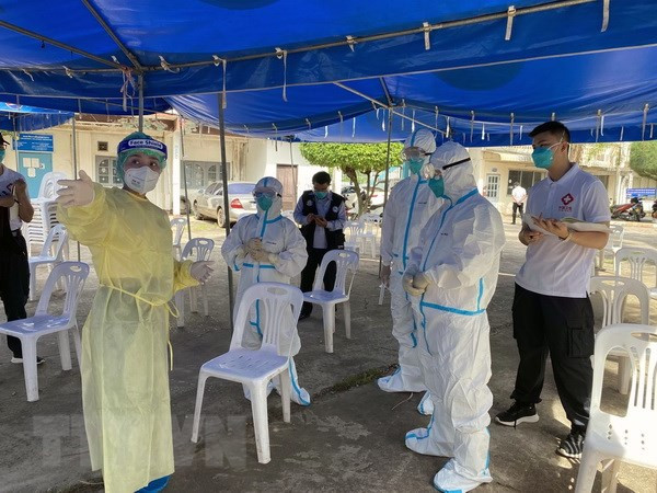 Varias provincias de Laos aplican bloqueo por el COVID-19 ảnh 1 Varias provincias de Laos aplican bloqueo por el COVID-19 ảnh 1