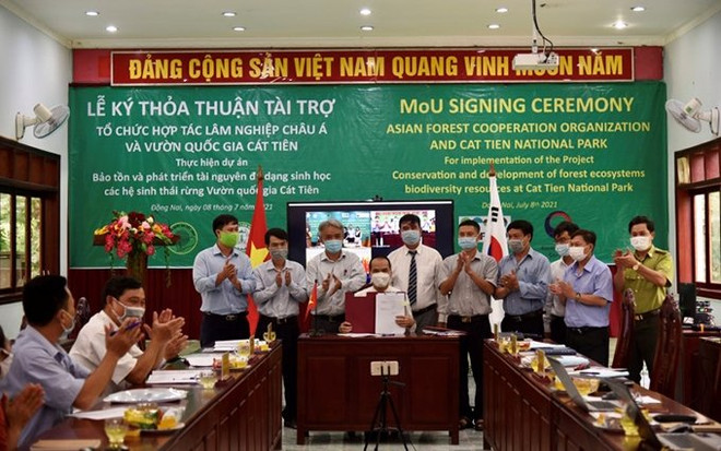 Conservan biodiversidad en Parque Nacional de Cat Tien ảnh 1 Conservan biodiversidad en Parque Nacional de Cat Tien ảnh 1