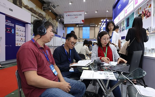 Impulsan conexión comercial entre empresas vietnamitas y surcoreanas ảnh 1 Impulsan conexión comercial entre empresas vietnamitas y surcoreanas ảnh 1