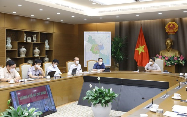 COVID-19: Ciudad Ho Chi Minh se prepara para el distanciamiento social ảnh 1 COVID-19: Ciudad Ho Chi Minh se prepara para el distanciamiento social ảnh 1