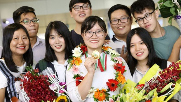 Medallas para tres estudiantes vietnamitas en Olimpiada Internacional de Biología ảnh 3 Medallas para tres estudiantes vietnamitas en Olimpiada Internacional de Biología ảnh 3